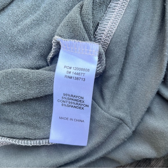 DOE & RAE LONG SLEEVE COLOR BLOCK PULLOVER WOMENS LARGE - Picture 7 of 8